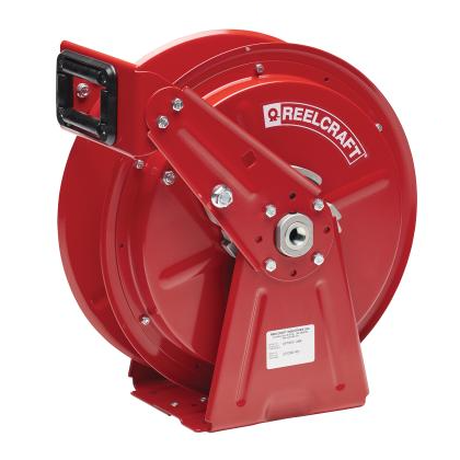 DP7800 OLP - 1/2" X 50' Ultimate Duty Dual Pedestal Hose Reel